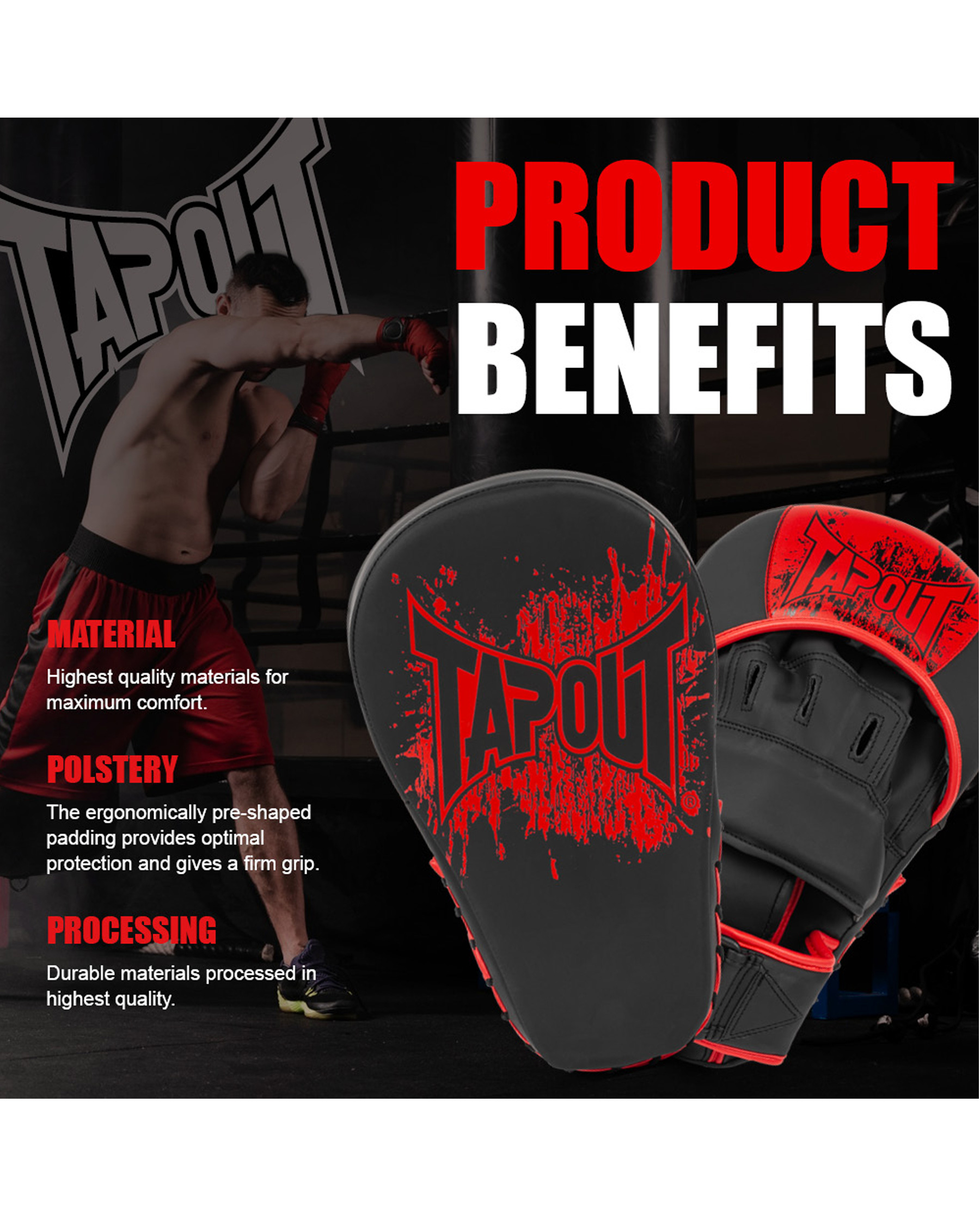 TapouT lange bokspads Northgate