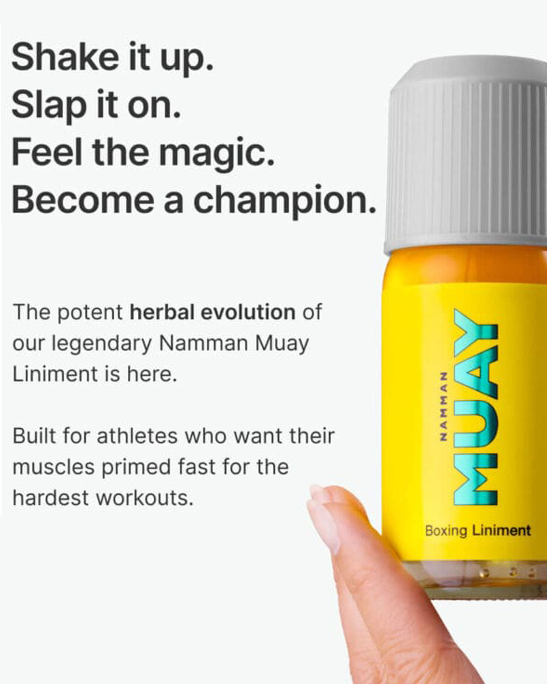Namman Muay spier- opwarm en verzorgingsolie 120ml
