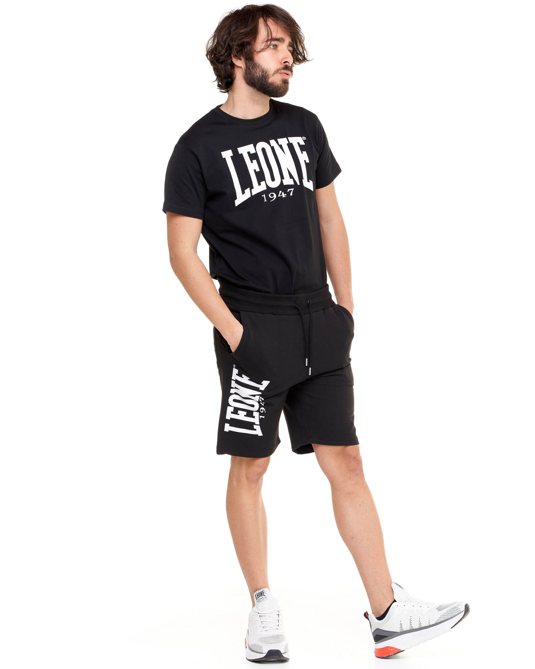 Leone Fleece Shorts Big Logo