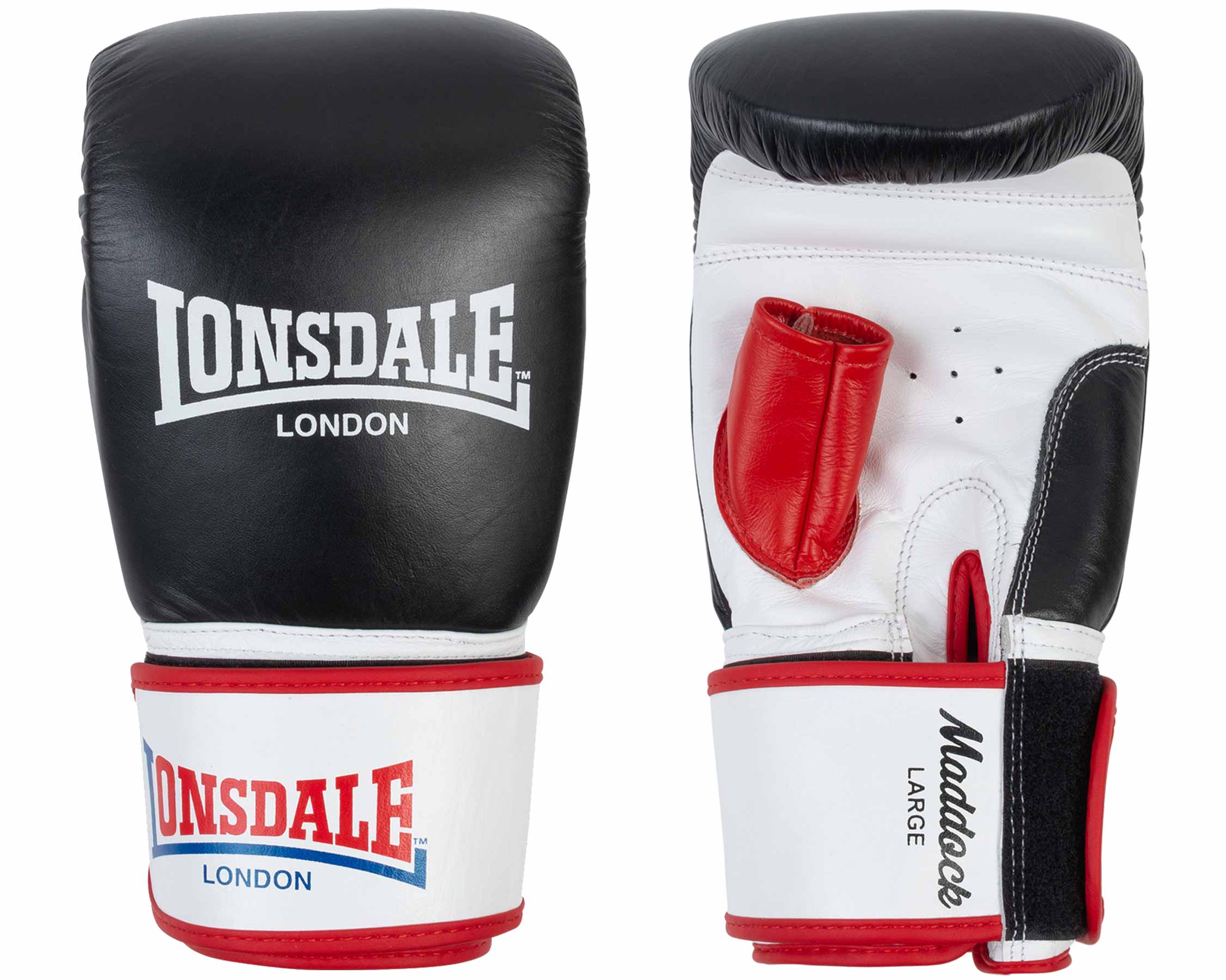 Lonsdale Leder Sandsackhandschuhe Maddock