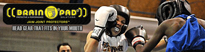 Brain-Pad patented mouthguards