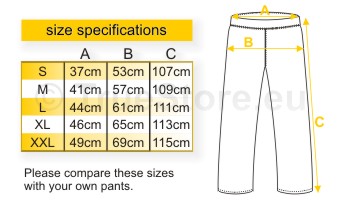 size specification