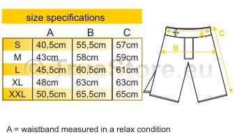 size specification