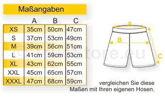 Maßangaben