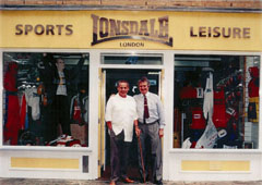 Lonsdale winkel, Soho London