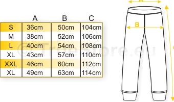 size specification