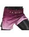 Fairtex BS1904 muay thai shorts Maroon Fade 2