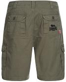 Lonsdale slim fit canvas cargo short Wakeman 2