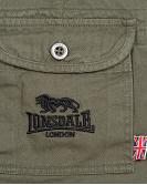 Lonsdale Slim Fit Cargo Short Wakeman 3