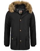 Lonsdale mens hooded parka coat Streetlam 4