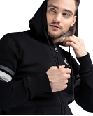Lonsdale hooded zipper sweatshirt Strete 3