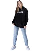 Lonsdale Damen Loosefit Kapuzensweatshirt Stringston 3