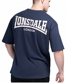 Lonsdale Unisex Oversized T-Shirt Scarlet 4