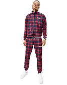 Lonsdale slimfit tartan tracksuit Wickstone 2