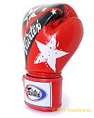 Fairtex Leder Bokshandschoenen - Tight Fit - Nation Print 4