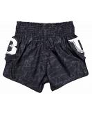 Fairtex X Booster thaiboks shorts Large Logo Zwart 3