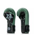 Fairtex X Booster BGVB2 leather boxing gloves in olive green/black 3