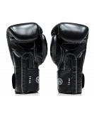 Fairtex X Booster BGVB2 leather boxing gloves in black/black 4