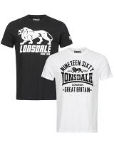Lonsdale doublepack t-shirts Bylchau