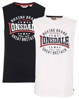 Lonsdale Muscleshirt St. Agnes im Doppelpack