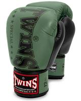 Twins Special BGVL8 leather boxing gloves - Military