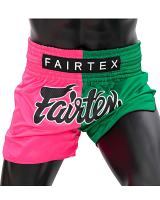 Fairtex BS1911 Muay Thai Short Pink/Green