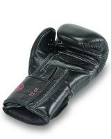 Fairtex X Booster V2 Leder Boxhandschuhe in Schwarz/Pink 6