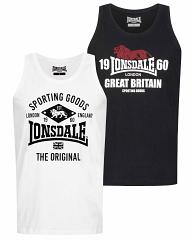 Lonsdale dubbelpak muscle shirt Biggi