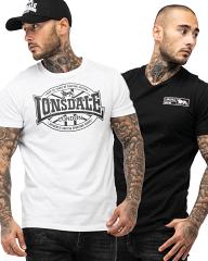 Lonsdale dubbelpak t-shirts Clonkeen