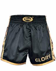 Fairtex - Glory BSG1 Thaiboxhose in schwarz/gold
