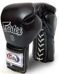 Fairtex BGL7 Mexican Laced up boxing gloves 2