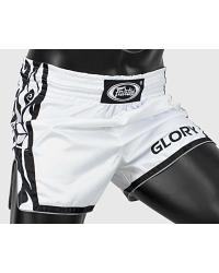 Fairtex BSG3 GLORY boksbroekje in wit/zwart 3