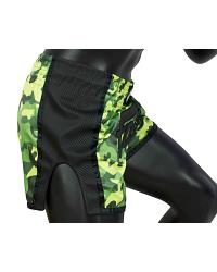 Fairtex BS1710 muay thai shorts Camo Green 4