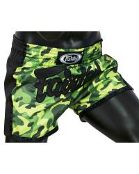 Fairtex BS1710 Muay Thai Short Camogrün 2