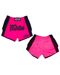 Fairtex BS1714 Muay Thai Short Pink 3