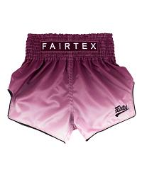 Fairtex BS1904 Muay Thai Short Maroon Fade 3