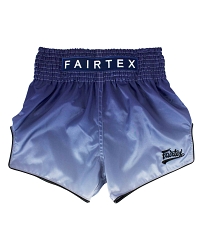 Fairtex BS1905 Muay Thai Short Blue Fade 3