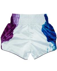 Fairtex BS1950 muay thai shorts White Tech House 5
