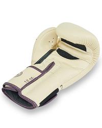 Fairtex X Booster V2 Leder Boxhandschuhe in Creme 5