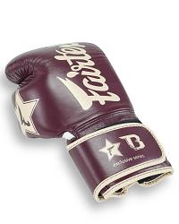 Fairtex X Booster V2 Leder Boxhandschuhe in Braun 3