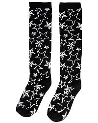 ModeS Girlie knee socks with stars 2