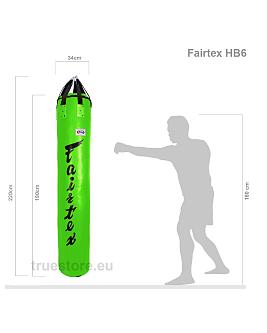 Fairtex HB6 Sandsack Banana Bag Gefüllt 4