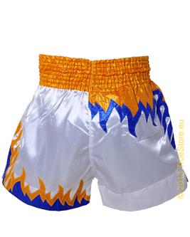 Fairtex Muay Thai Short Upside Down Flame 4