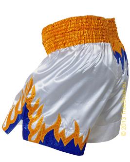 Fairtex Muay Thai short Upside Down Flame 3