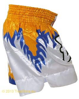 Fairtex Muay Thai short Upside Down Flame 2