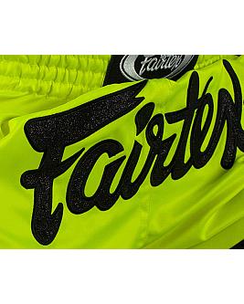 Fairtex Muay Thai Short BS1706 Neon Satin 3