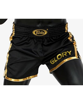 Fairtex - Glory BSG1 Thaiboxhose in schwarz/gold 2