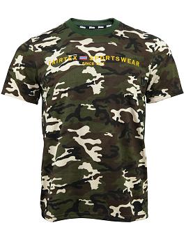 Fairtex TST211 muay thai t-shirt Camo Green 2