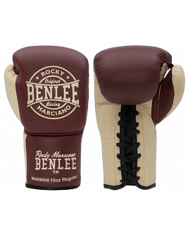 BenLee leather pro fight boxing gloves Warren 3
