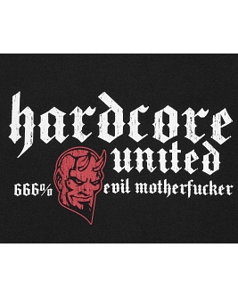 Hardcore United T-Shirt 666% 3